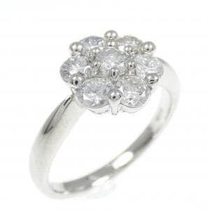 PT フラワー ダイヤモンド リング 1.00CT
