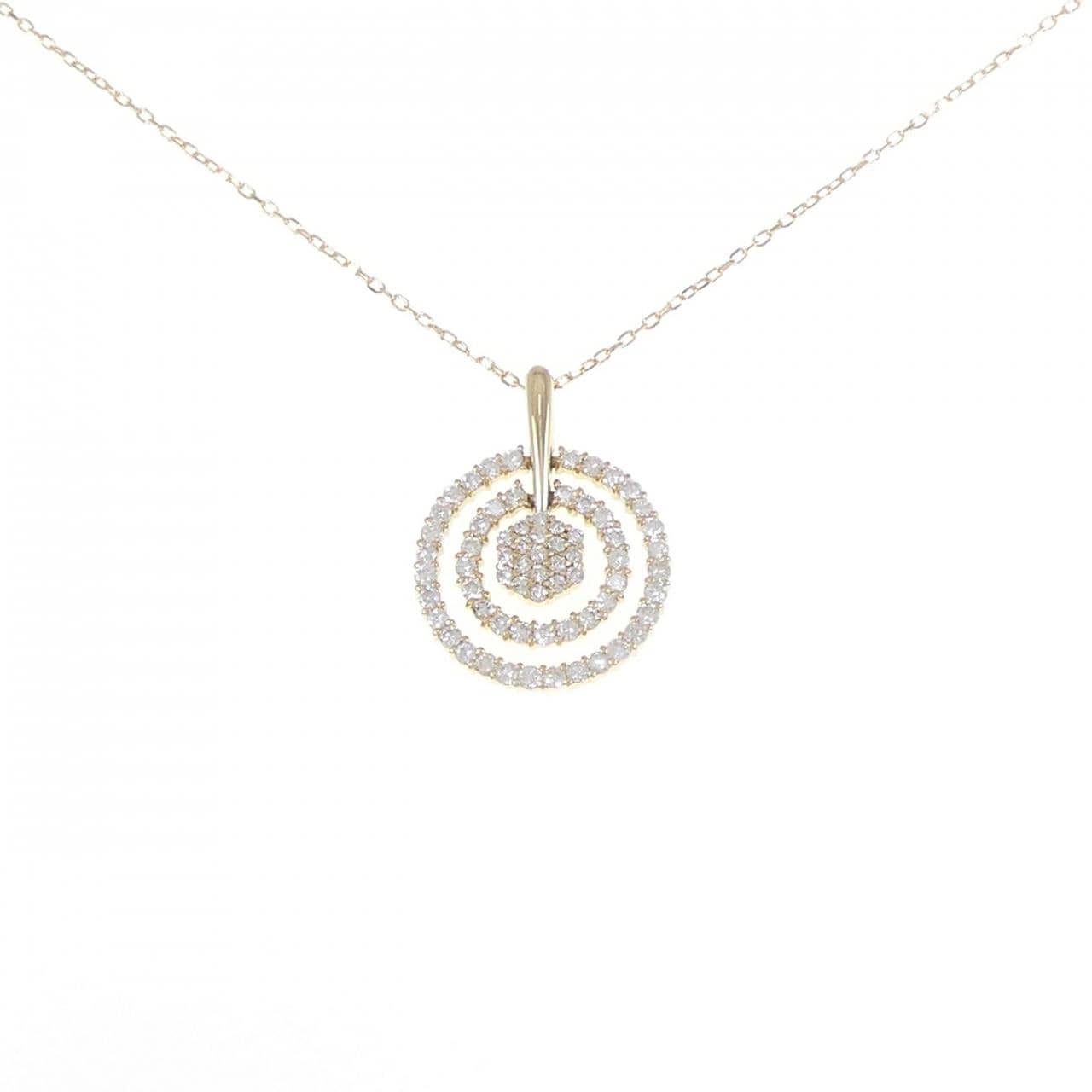 K18YG ダイヤモンド ネックレス 1.00CT
