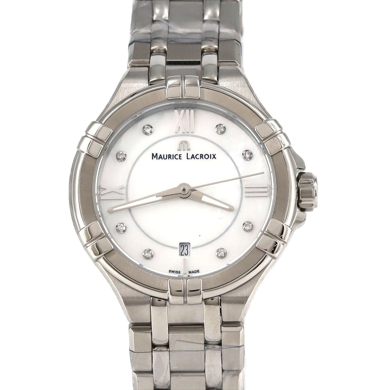 【新品】モーリス･ラクロア アイコンデイト･8P AI1004-SS002-170-1 SS クォーツ