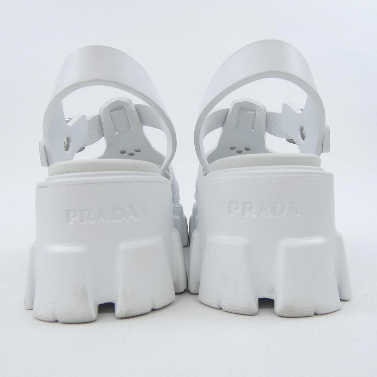 プラダ PRADA トライアングルロゴ モノリス 1X853M フォームラバー サンダル