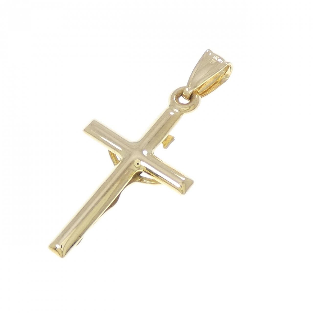 K18YG クロス ペンダント
