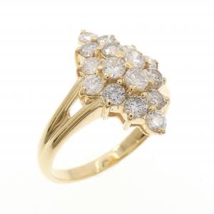 K18YG ダイヤモンド リング 1.05CT