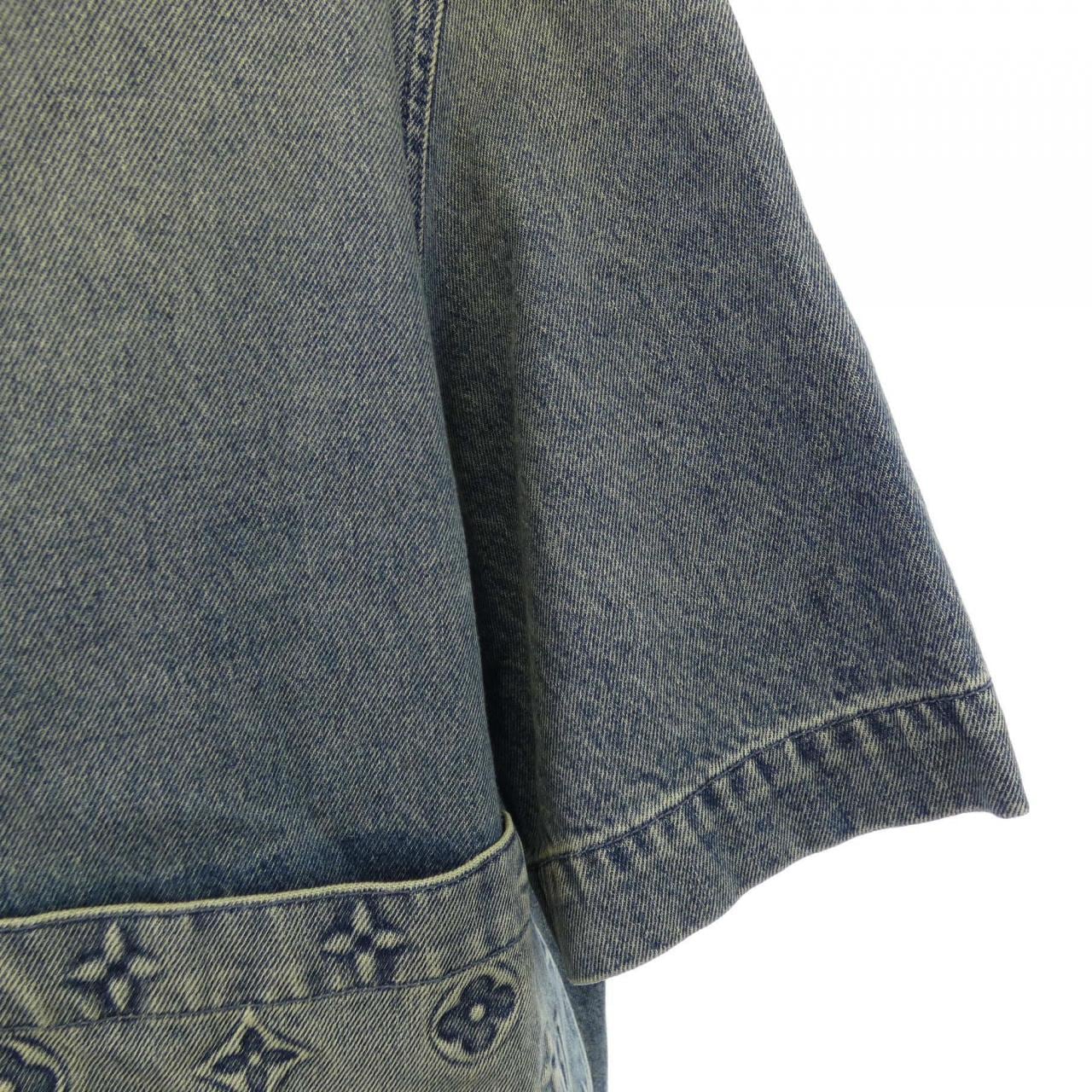 ルイヴィトン LOUIS VUITTON ショートスリーブデニムワークウエアシャツ HOS46WY38 デニムジャケット