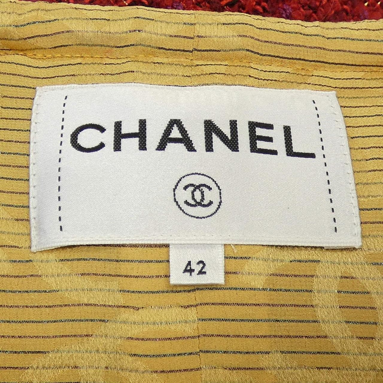 シャネル CHANEL LOOK7 P75484V60450 23B ノーカラージャケット