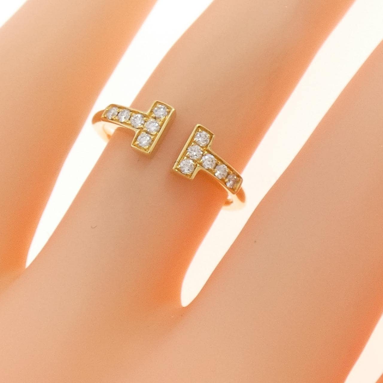 ティファニー Tワイヤー リング