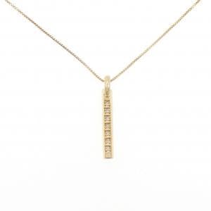 K18YG ダイヤモンド ネックレス 0.04CT