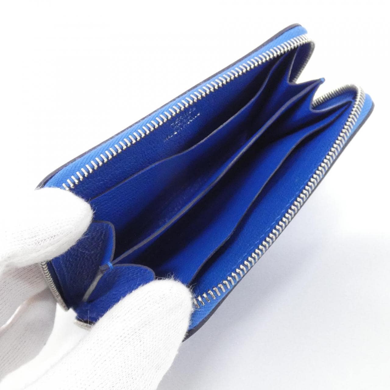 【未使用品】エルメス ジップエンゴー シェーヌ ダンクル 084208CK カードケース