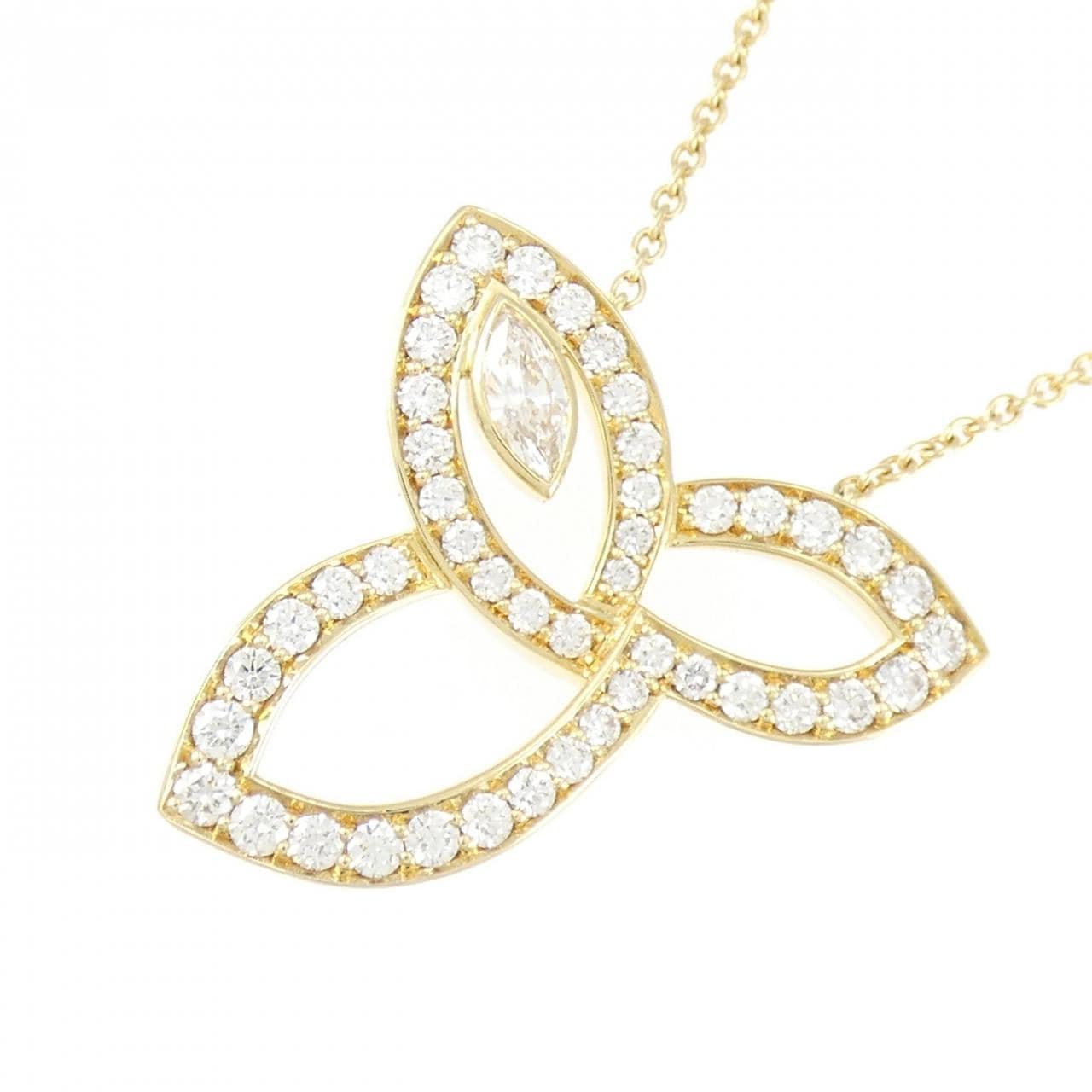 HARRY WINSTON Lily cluster necklace