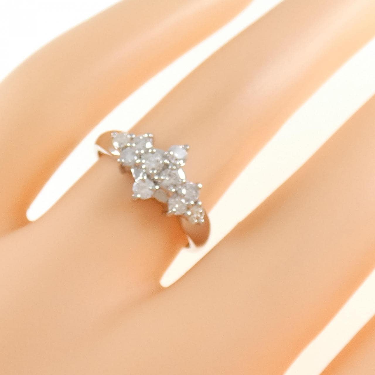 PT900 ダイヤモンド リング 0.51CT