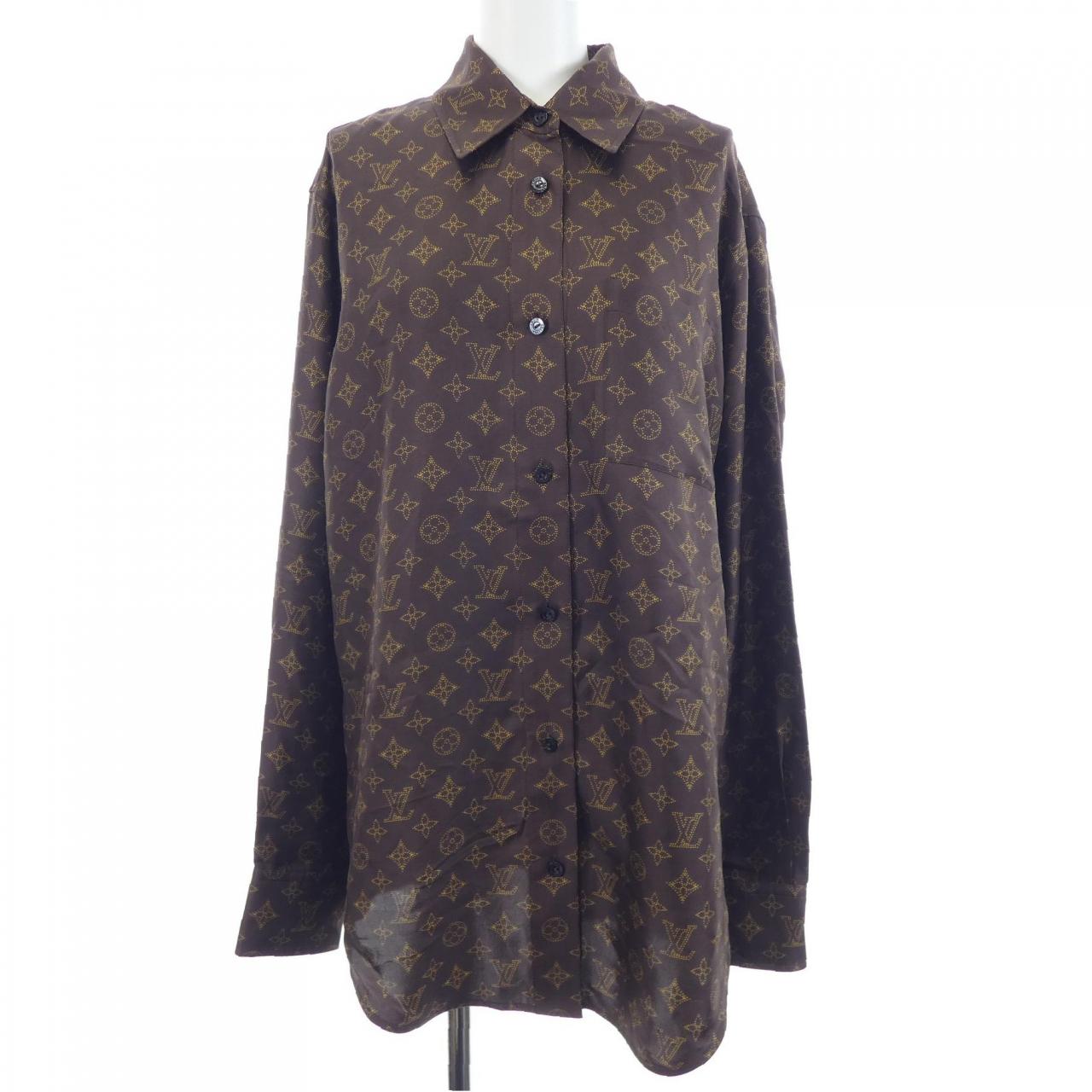 ルイヴィトン LOUIS VUITTON マヒナ シルクシャツ FUBL10KFV シャツ