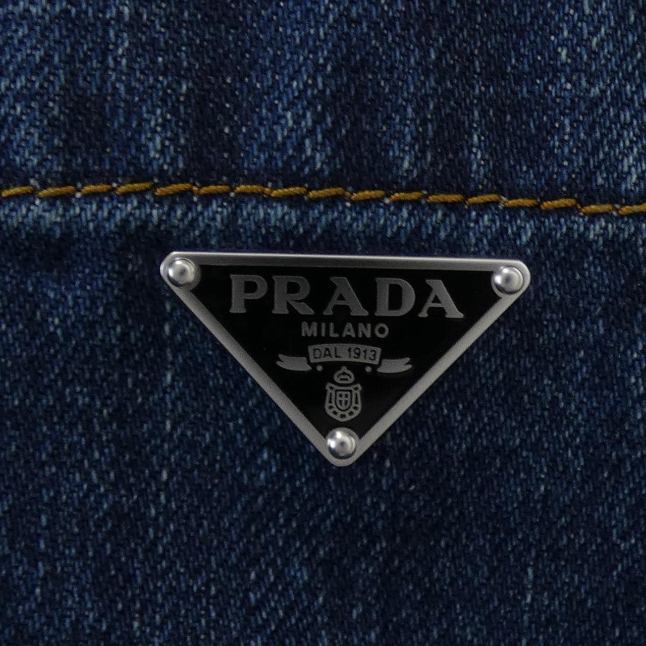 プラダ PRADA トライアングルロゴ GEC066 S212 14EF デニムジャケット