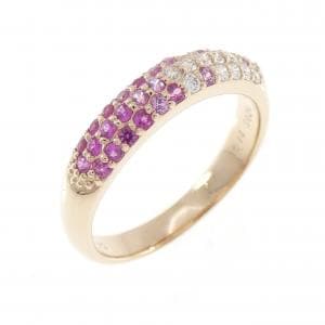 ポンテヴェキオ サファイヤ リング 0.24CT