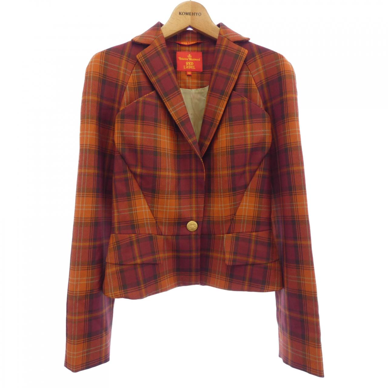 ヴィヴィアンウエストウッド ポンチョ型ジャケット RED LABEL コメ兵｜ヴィヴィアンウエストウッドレッド Vivienne Westwood RED