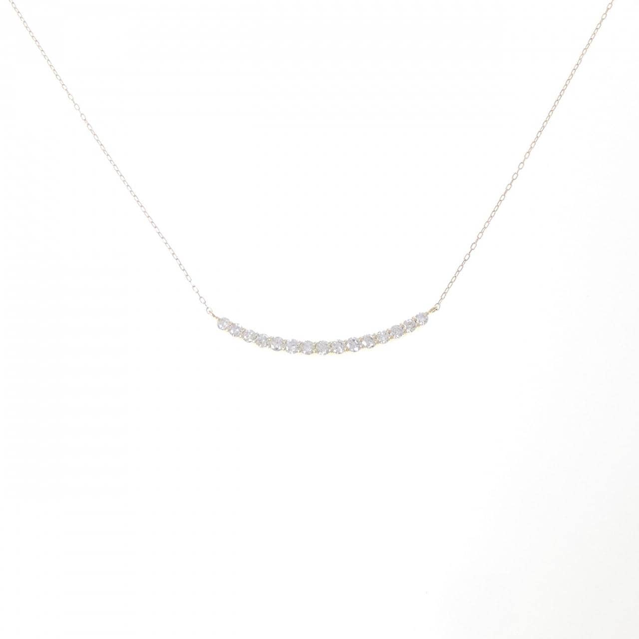 K18YG ダイヤモンド ネックレス 0.50CT