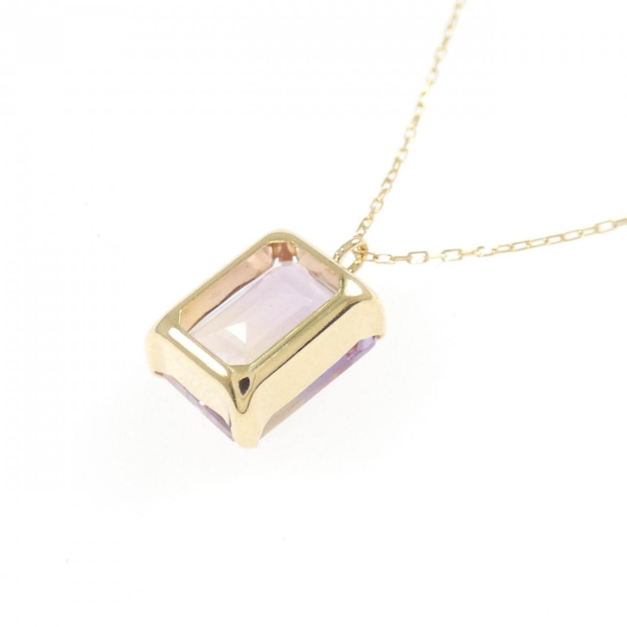 K18YG アメトリン ネックレス 1.20CT