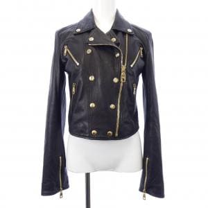 ドルチェアンドガッバーナ DOLCE&GABBANA F9829L/HULAW レザーライダースジャケット