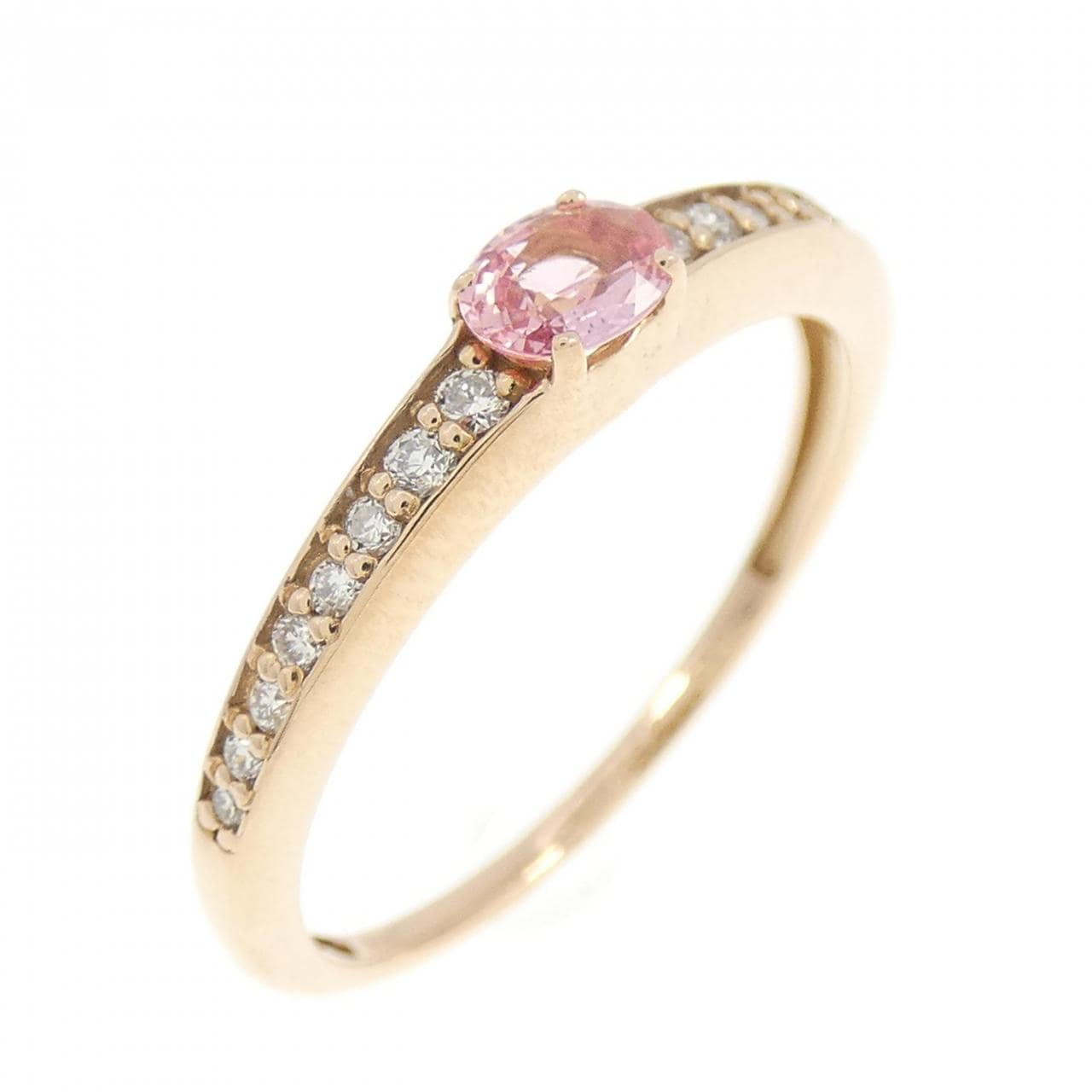 K18PG Sapphire Ring 0.183CT