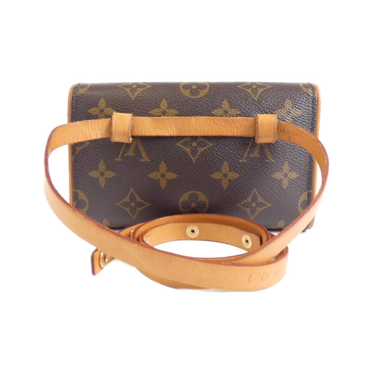 LOUIS VUITTON Monogram Pochette Florentine S M51855+M67304 Waist Bag