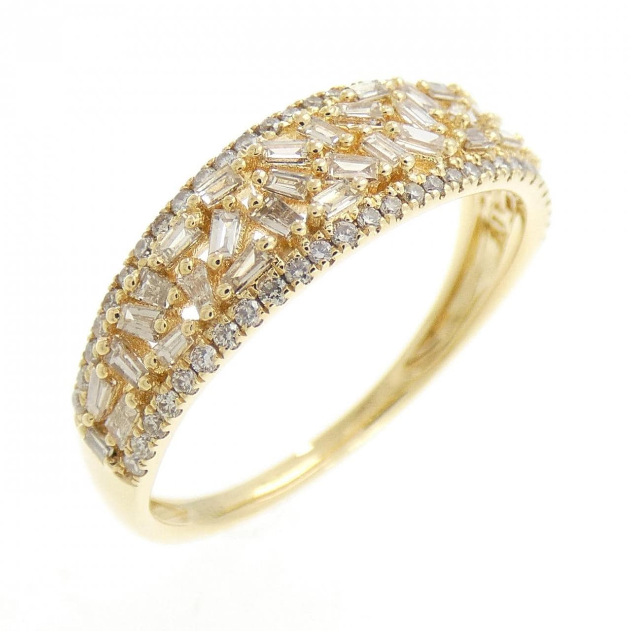 K18YG ダイヤモンド リング 0.45CT
