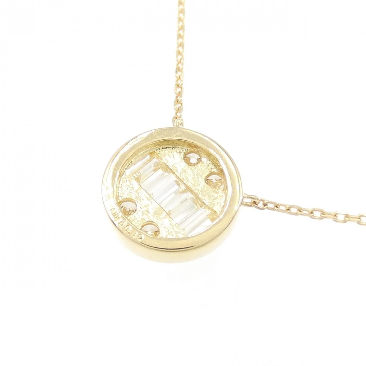 【新品】K18YG ダイヤモンド ネックレス 0.30CT