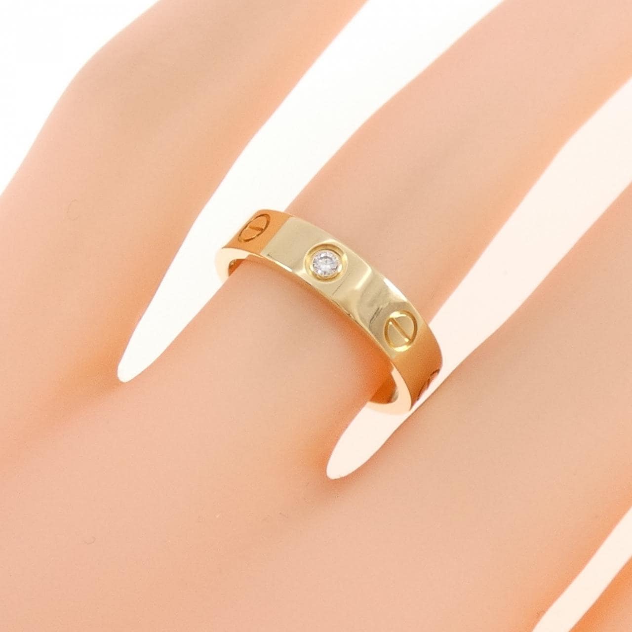 カルティエ ミニラブ 1P リング