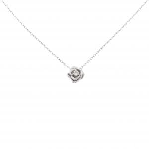 K10WG ローズ サファイヤ ネックレス