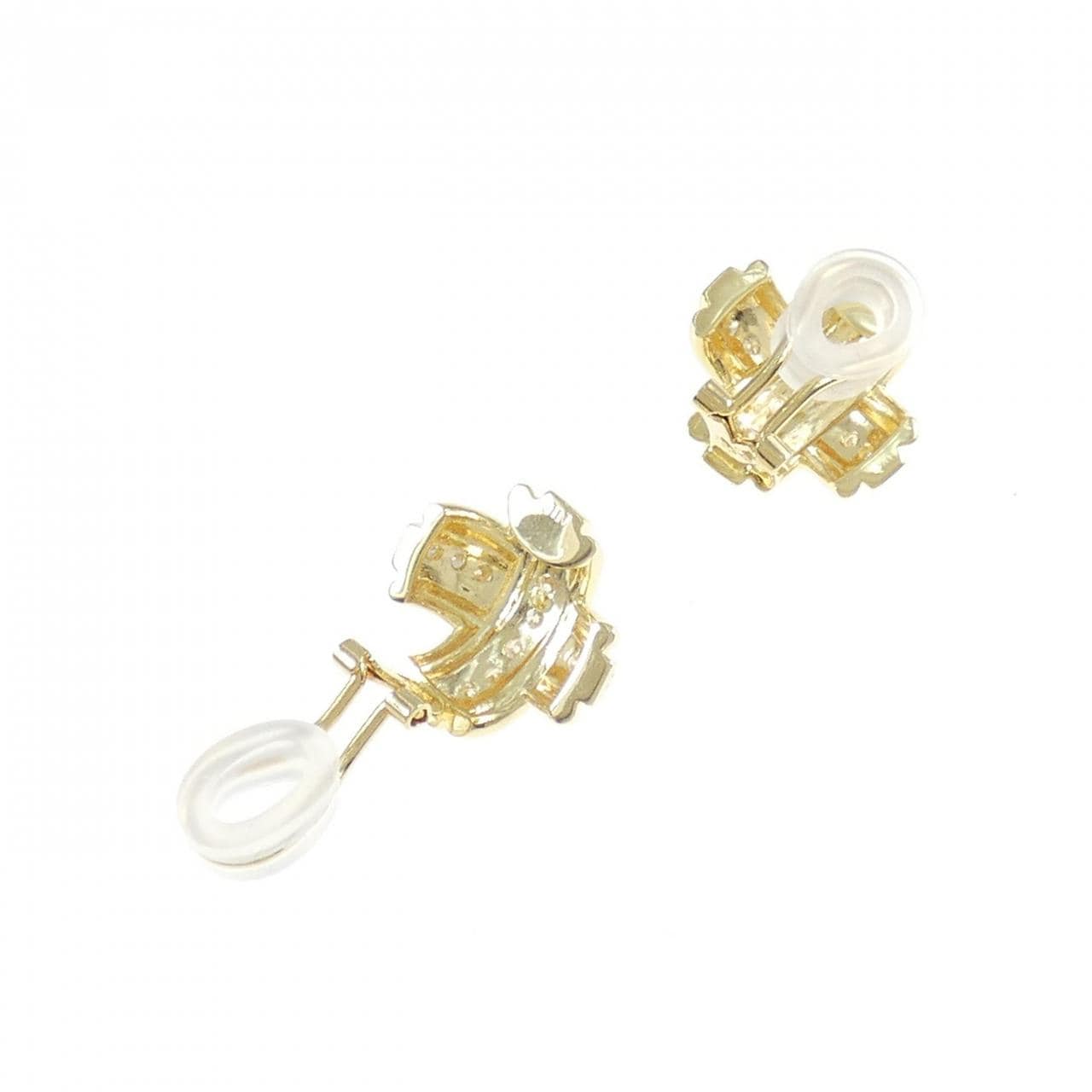 K18YG Diamond earrings 1.17CT