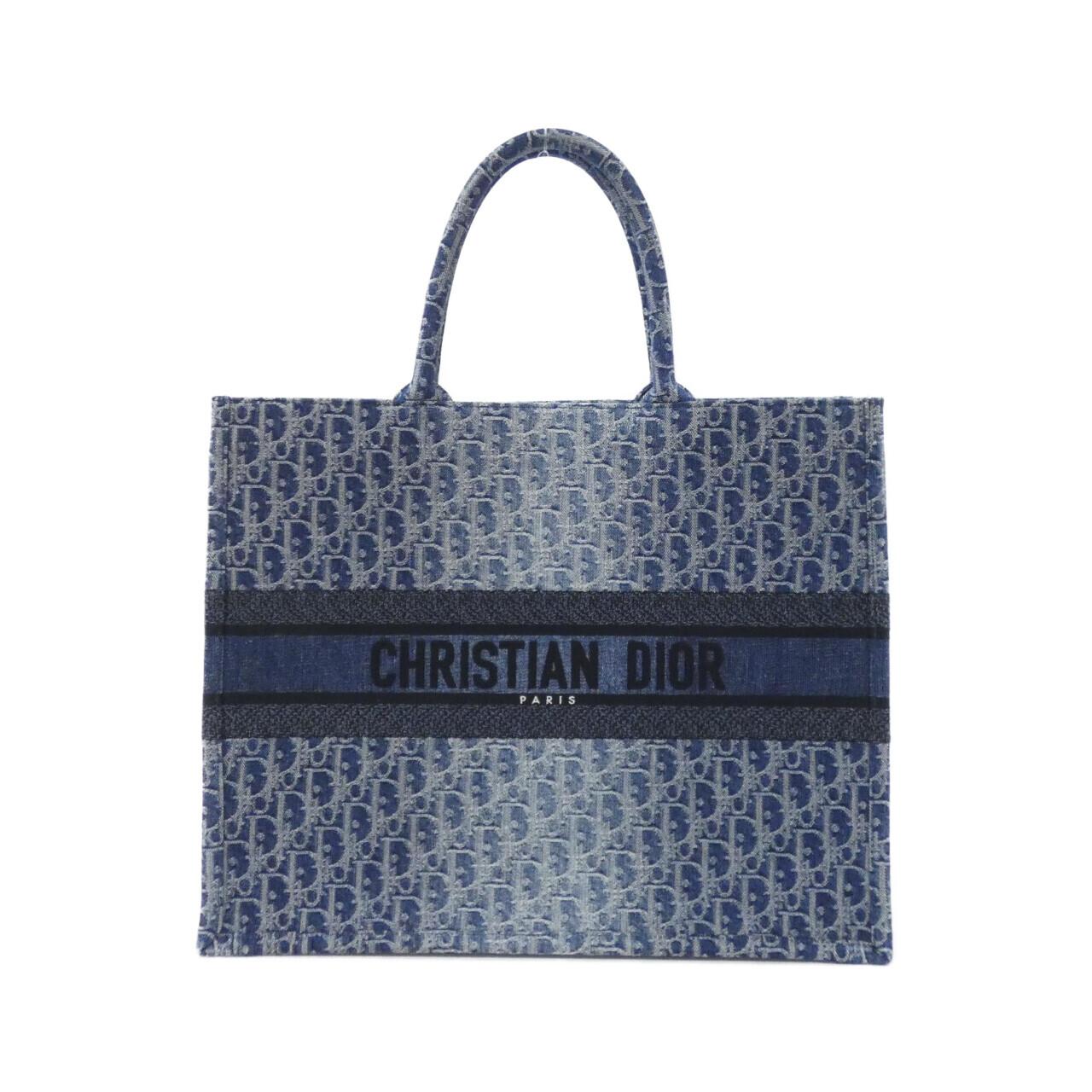 Christian DIOR牛仔DIOR OBLIQUE DIOR书包 大号M1286ZEGC包
