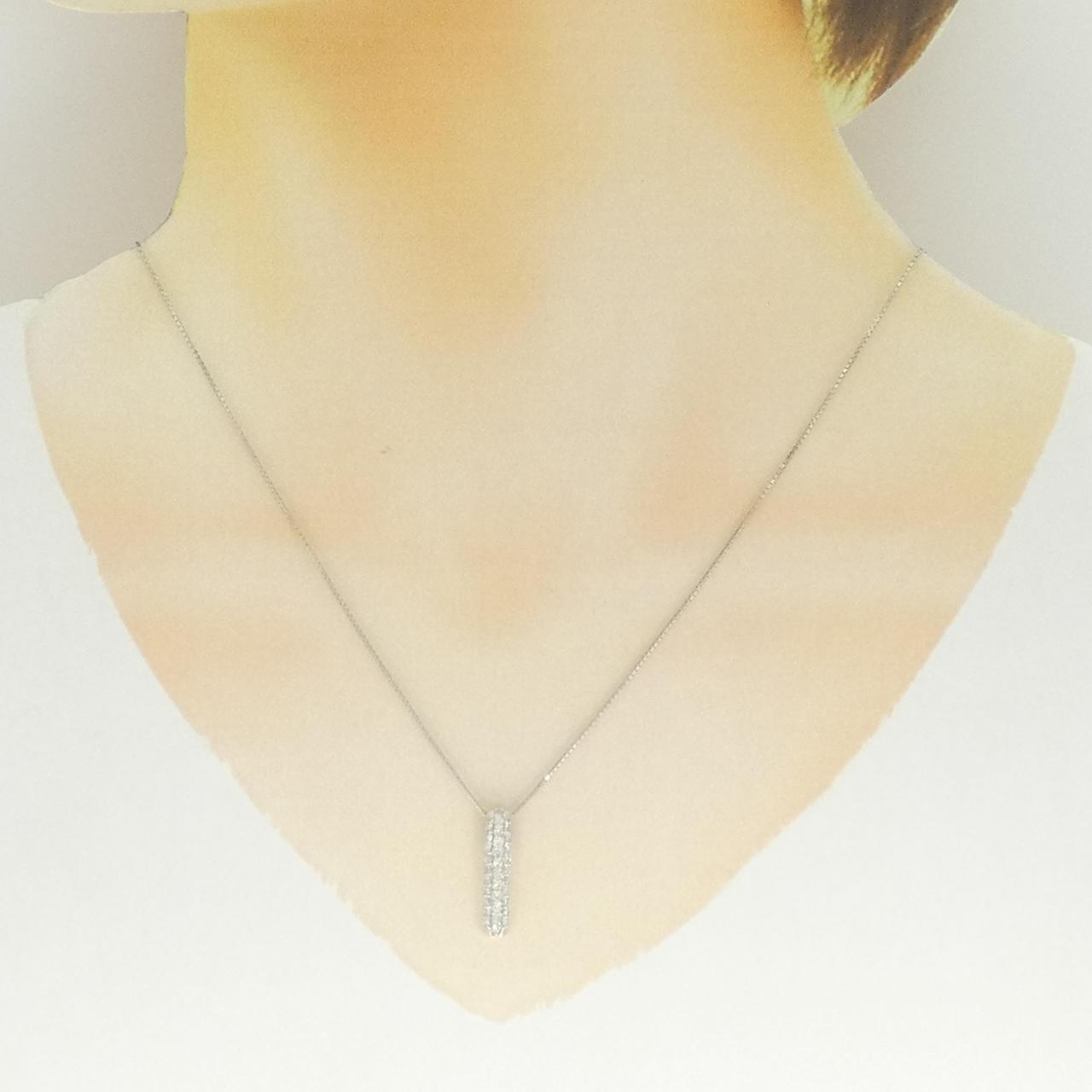 PT900/PT850 Diamond Necklace 0.50CT