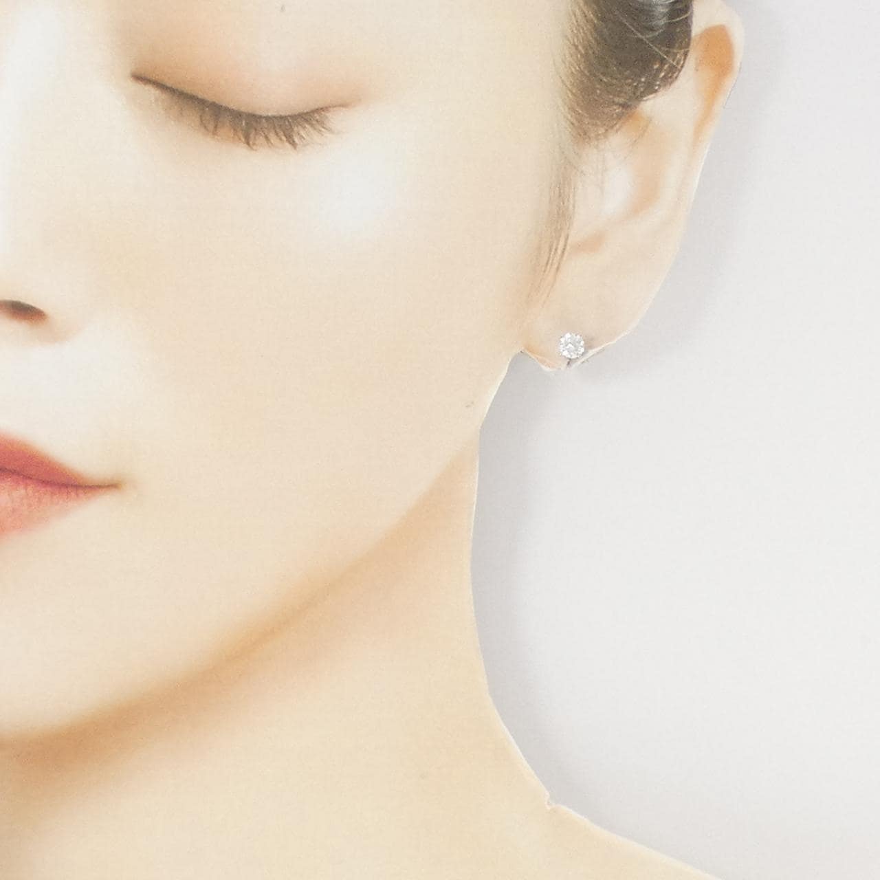 TIFFANY单钻耳环