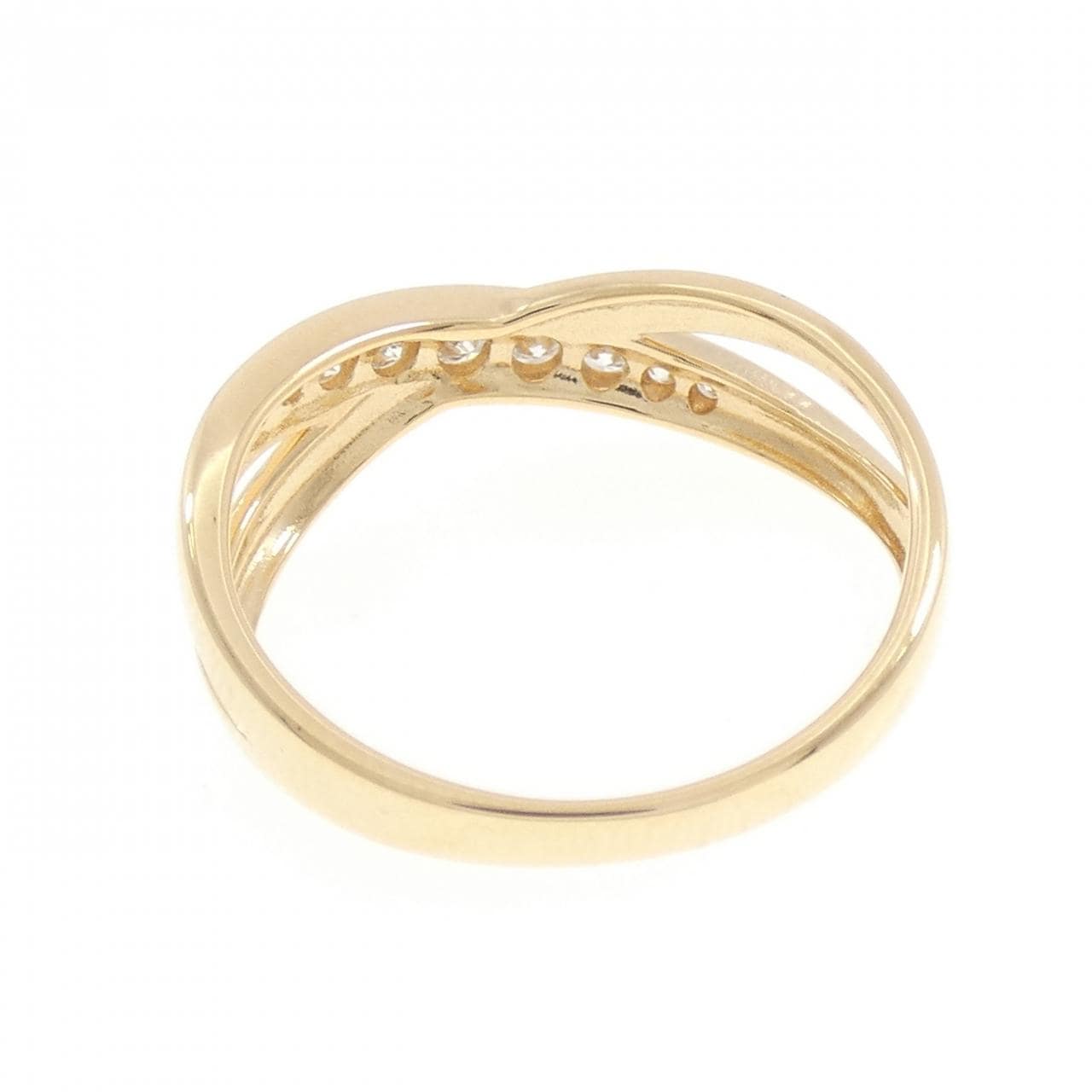 K18YG ダイヤモンド リング 0.20CT