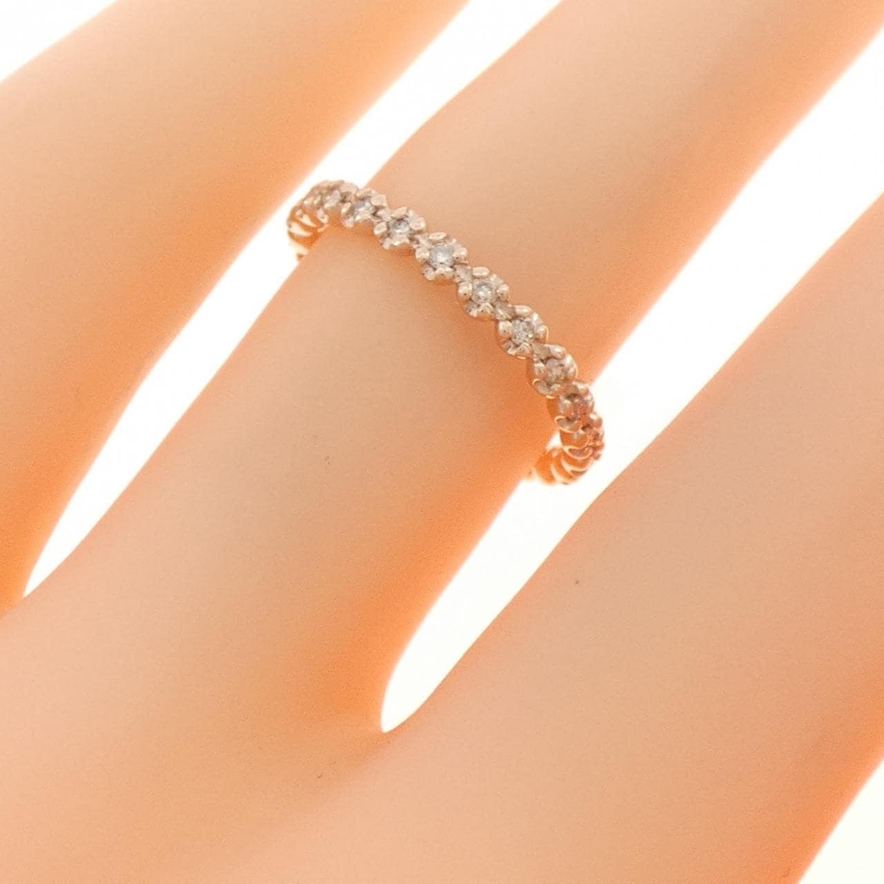 K10PG ダイヤモンド リング 0.21CT