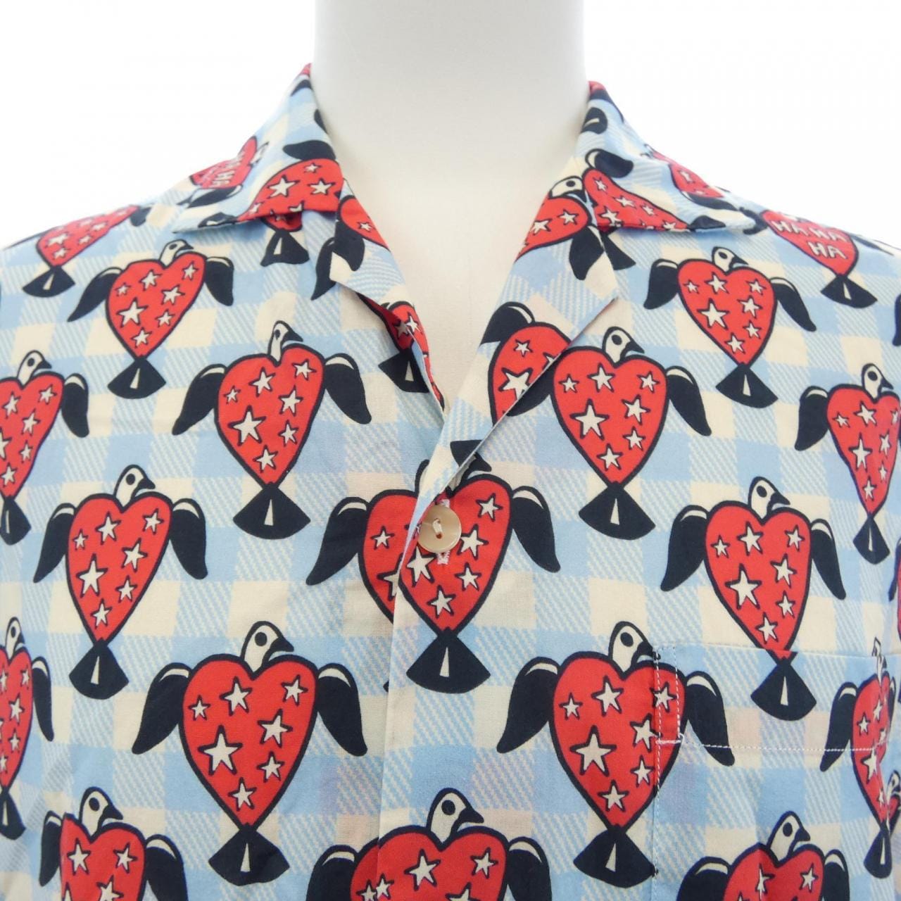 グッチ GUCCI HAHAHA 718033 ZAK3J S／Sシャツ