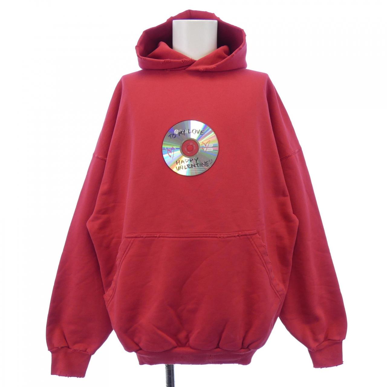 バレンシアガ BALENCIAGA TO MY LOVE 739024 TQVE5 UNISEX パーカー