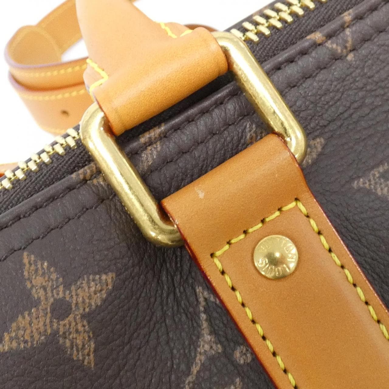 ルイヴィトン モノグラム レザー キーポル バンドリエール 25cm M14026 ボストンバッグ