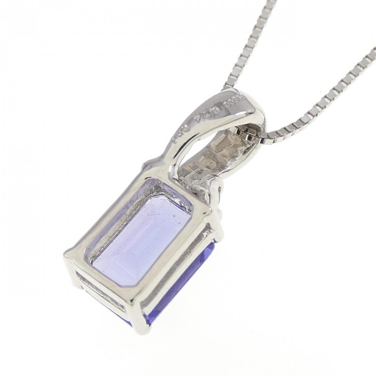 [再加工款] PT坦桑石项链 0.74CT
