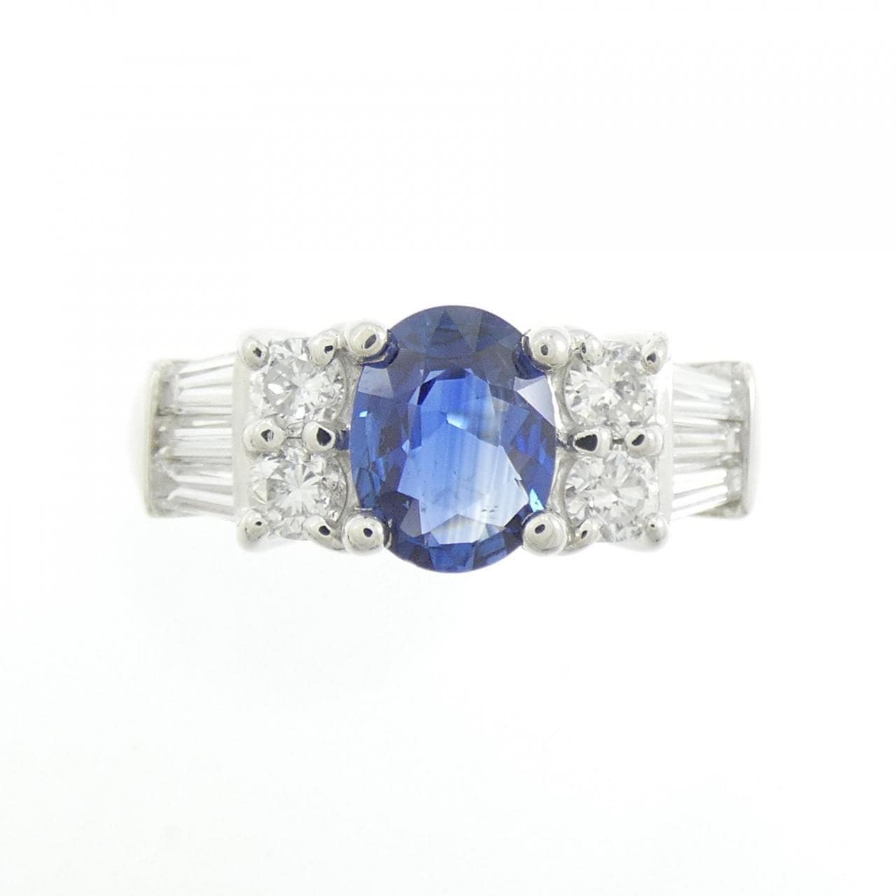 PT サファイヤ リング 0.80CT