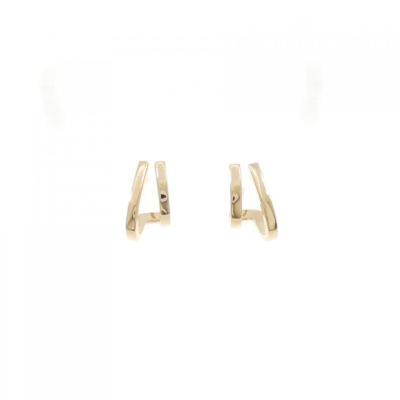 K18YG earrings