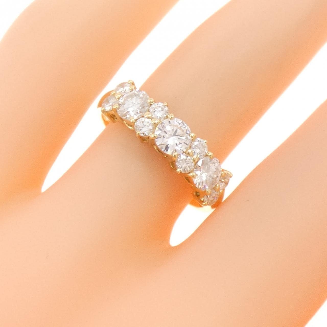 K18YG ダイヤモンド リング 1.00CT