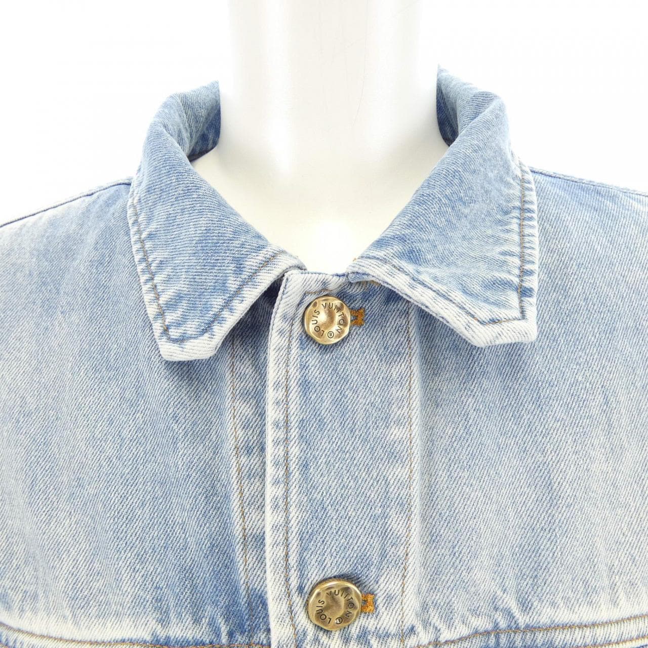 ルイヴィトン LOUIS VUITTON HGA73WLVP デニムジャケット