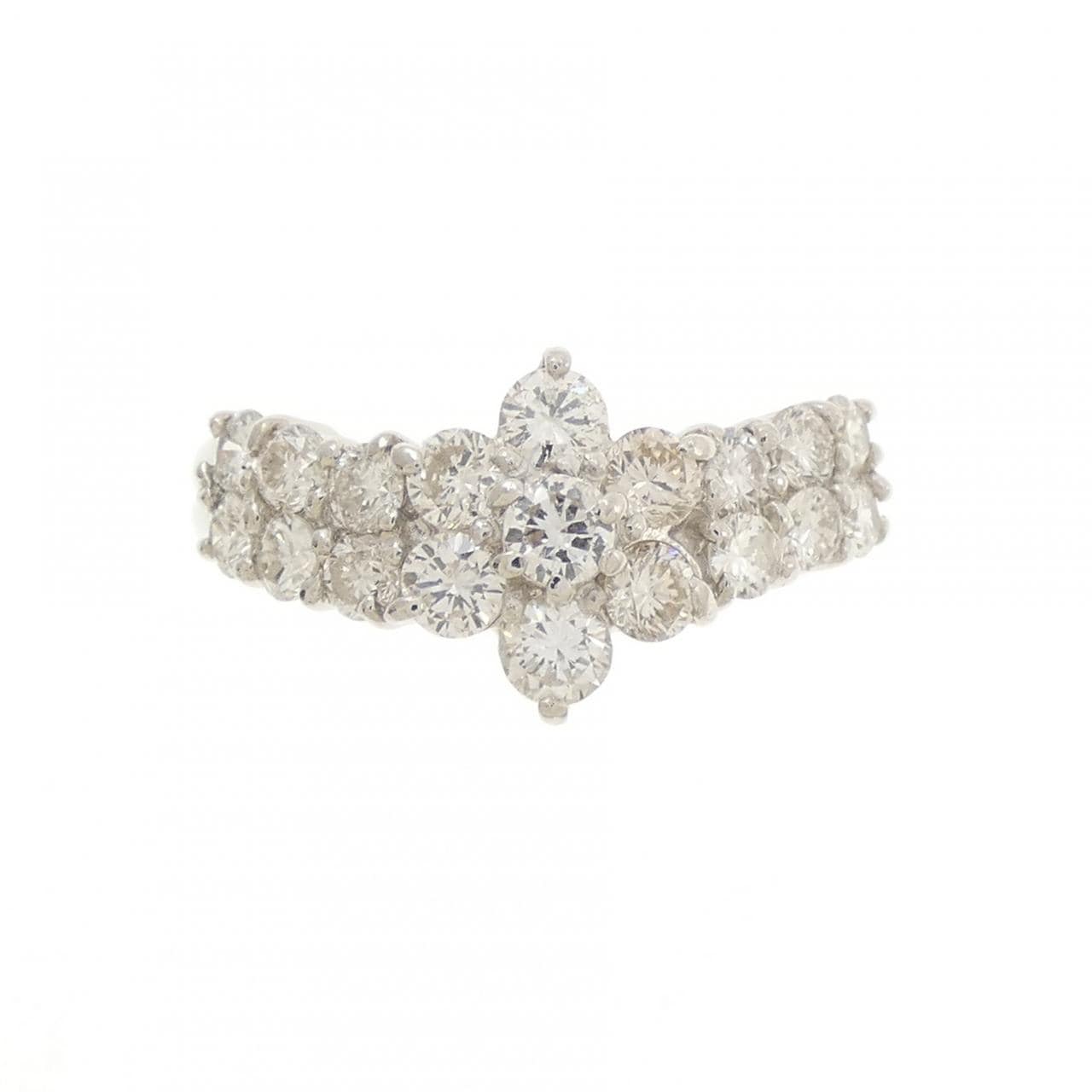 PT900 ダイヤモンド リング 1.09CT
