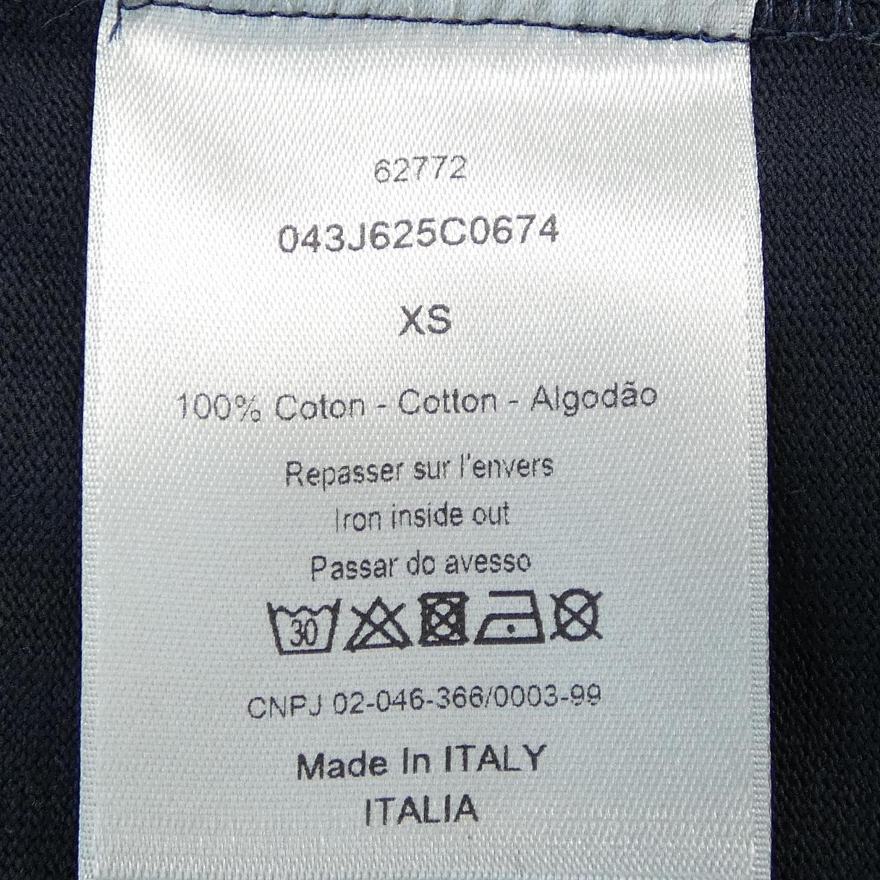 ディオール DIOR オブリーク OBLIQUE 043J625C0674 Tシャツ