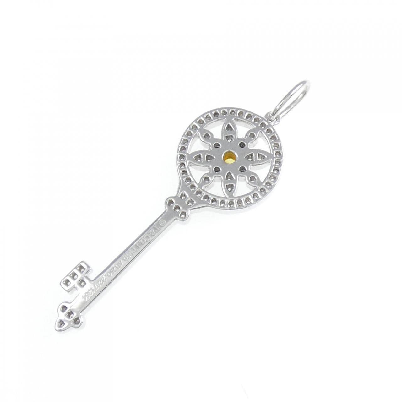TIFFANY flower Diamond pendant