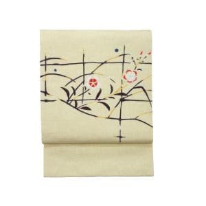 【未使用品】夏名古屋帯　染帯　友禅加工