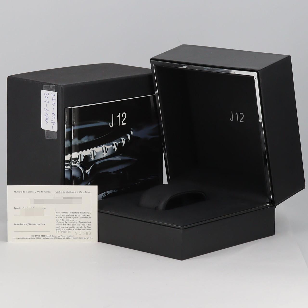 【ノーメンテナンス還元価格】シャネル J12 38mm H0684 セラミック 自動巻