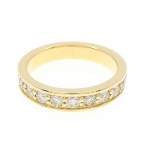 K18YG フルエタニティ ダイヤモンド リング 1.00CT