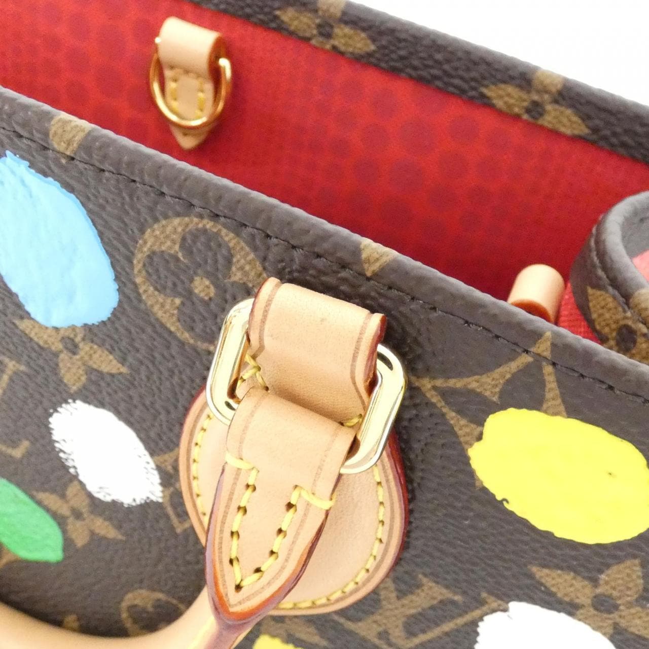 ルイヴィトン モノグラム(LV X YK) オンザゴー PM M46380 バッグ