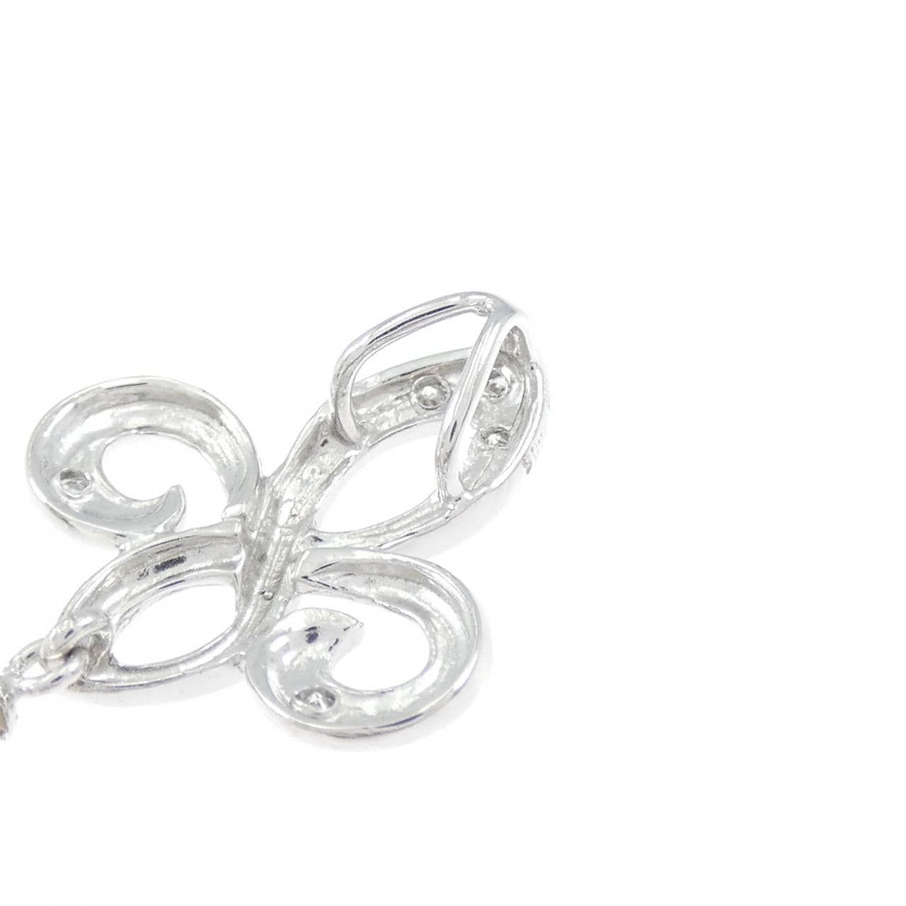 K18WG 淡水パール ペンダント