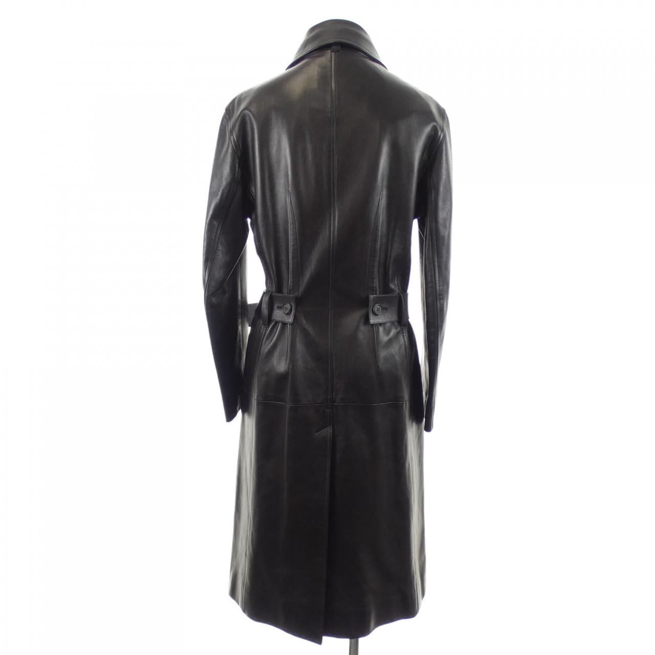 【ヴィンテージ】プラダ PRADA レザーコート