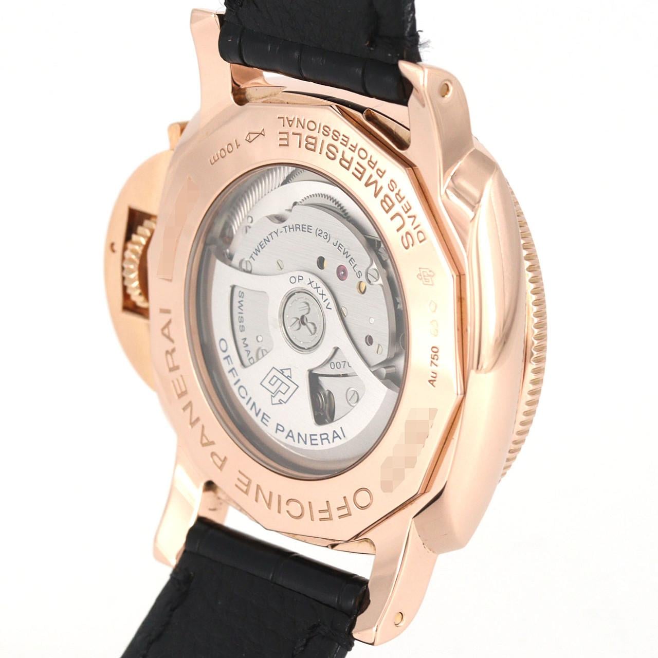 パネライ サブマーシブル ゴールドテック PAM00974 PG･RG 自動巻